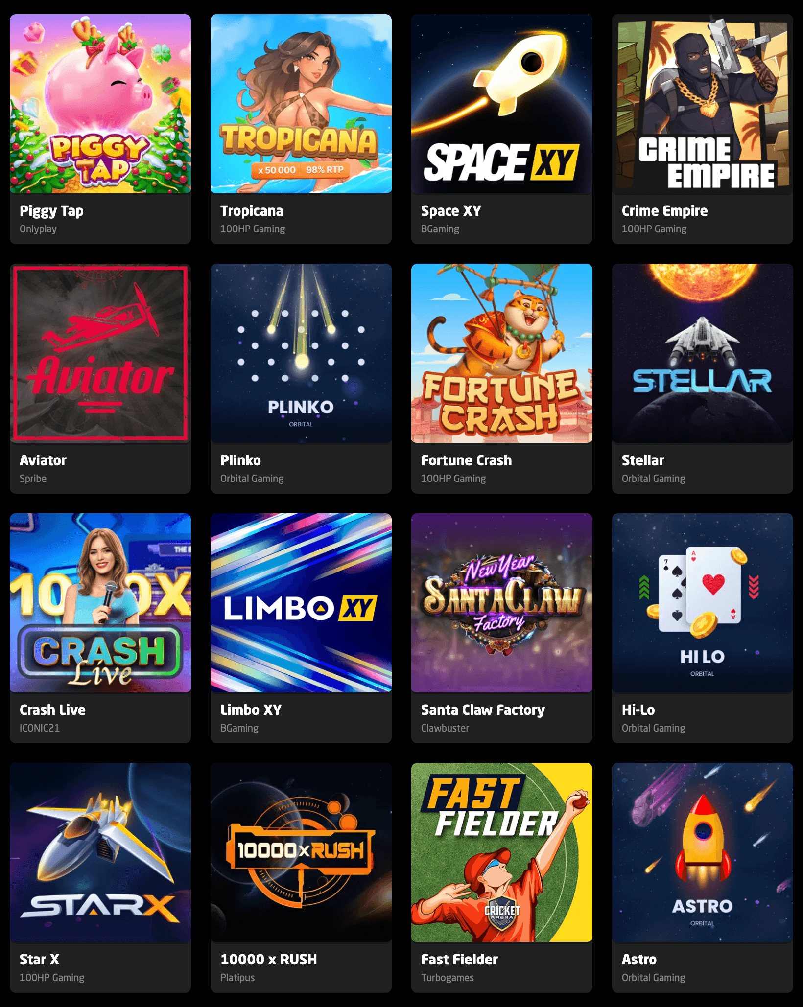 Stay Casino Mini Games